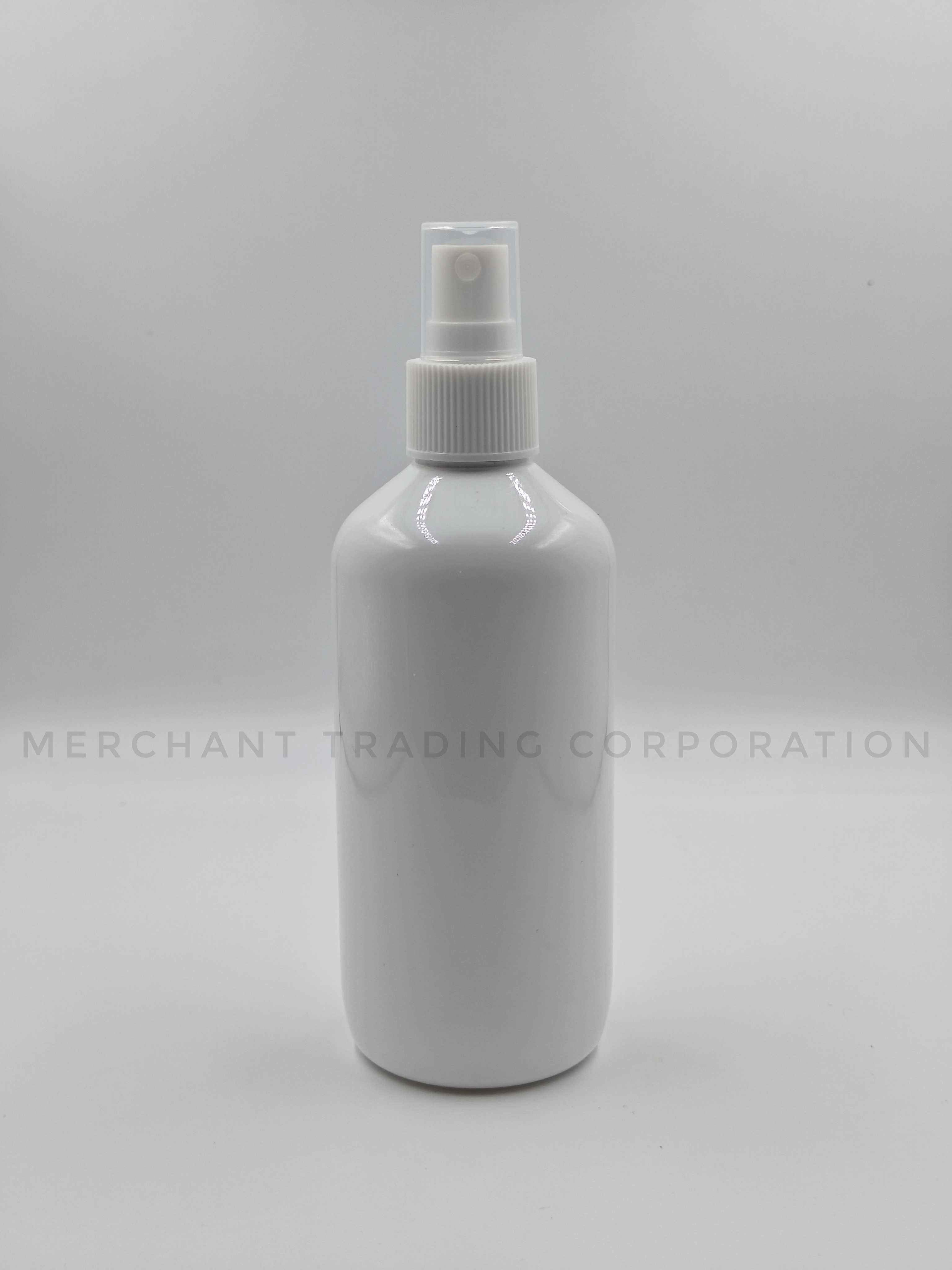 300ml Milky White Boston Pet Bottle