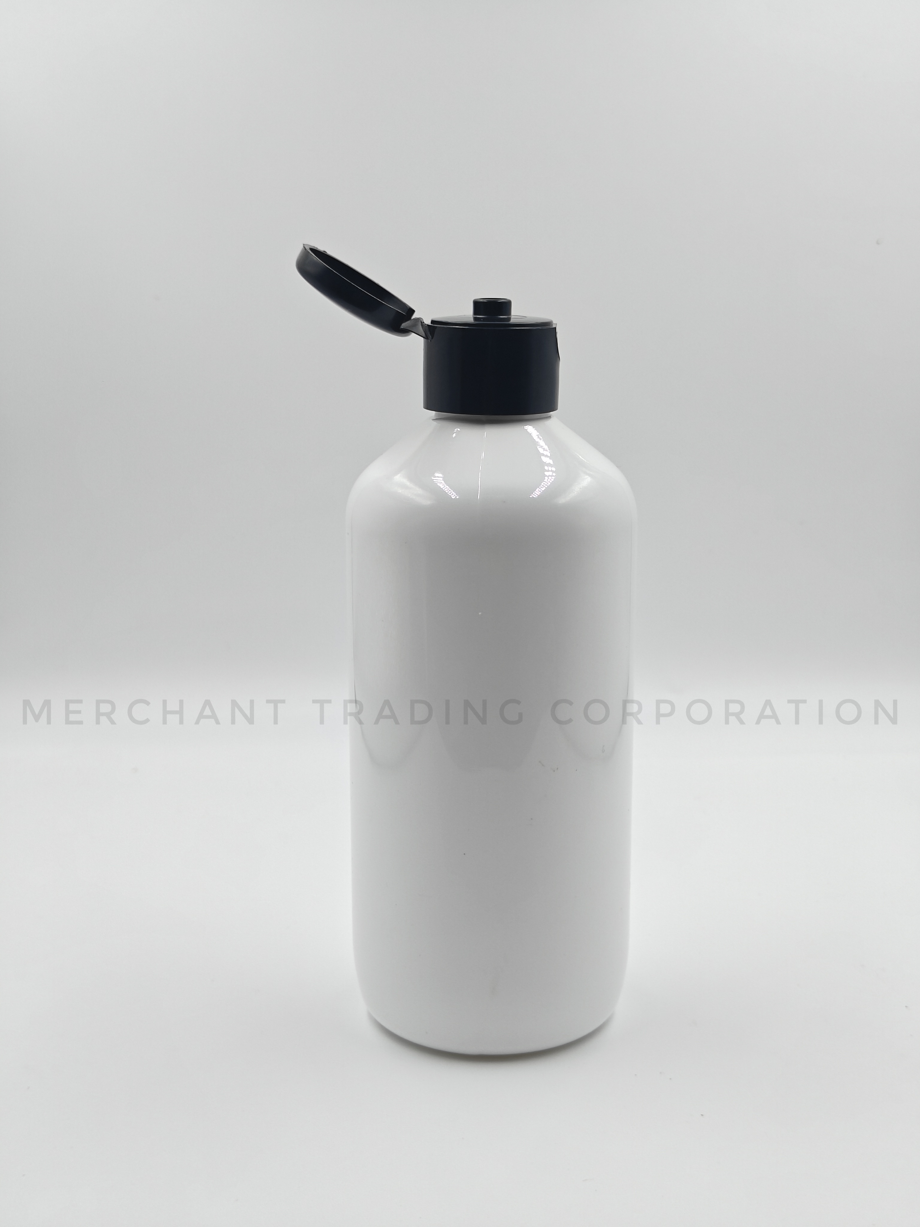 300ml Milky White Boston Pet Bottle