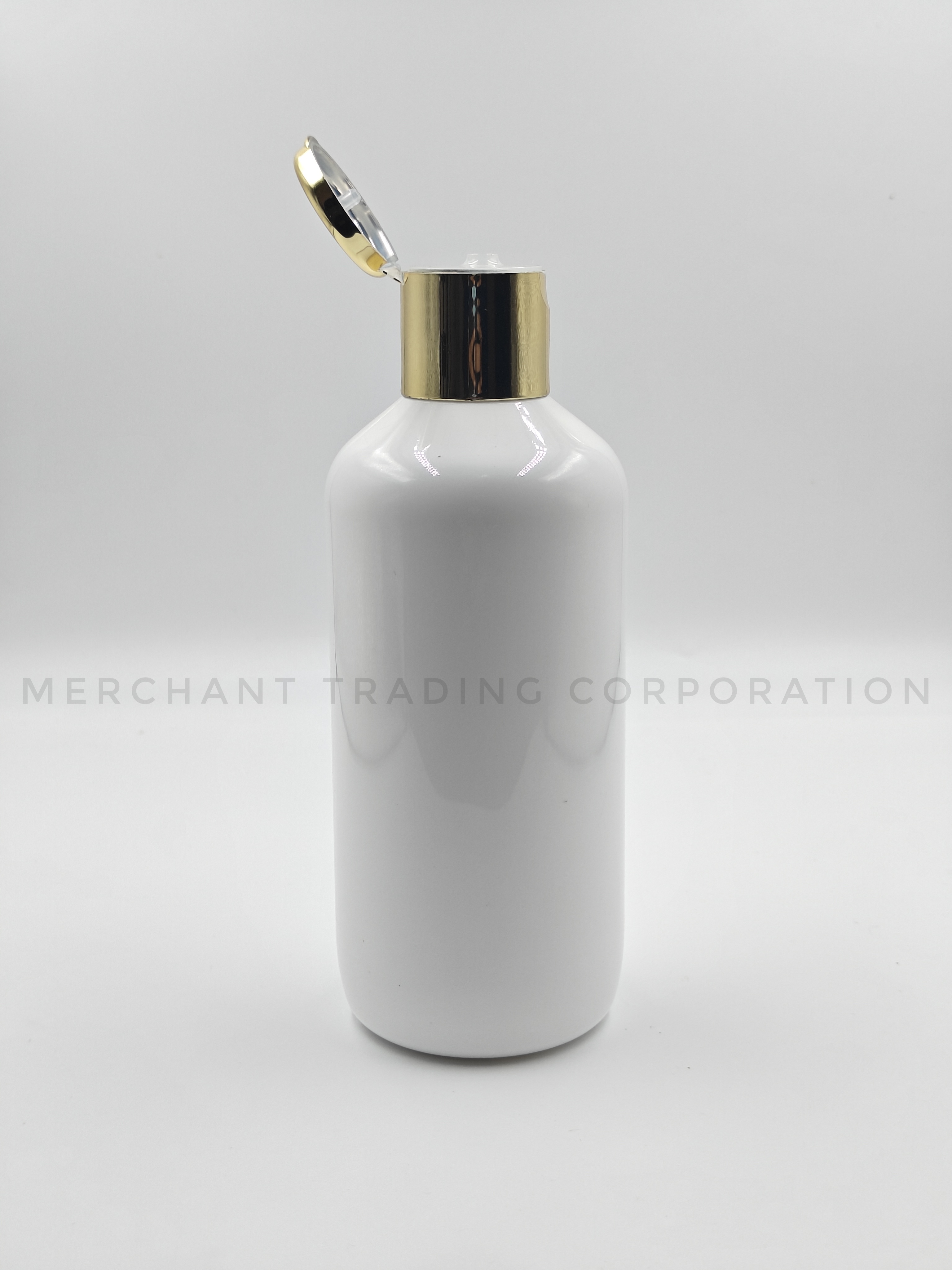 300ml Milky White Boston Pet Bottle