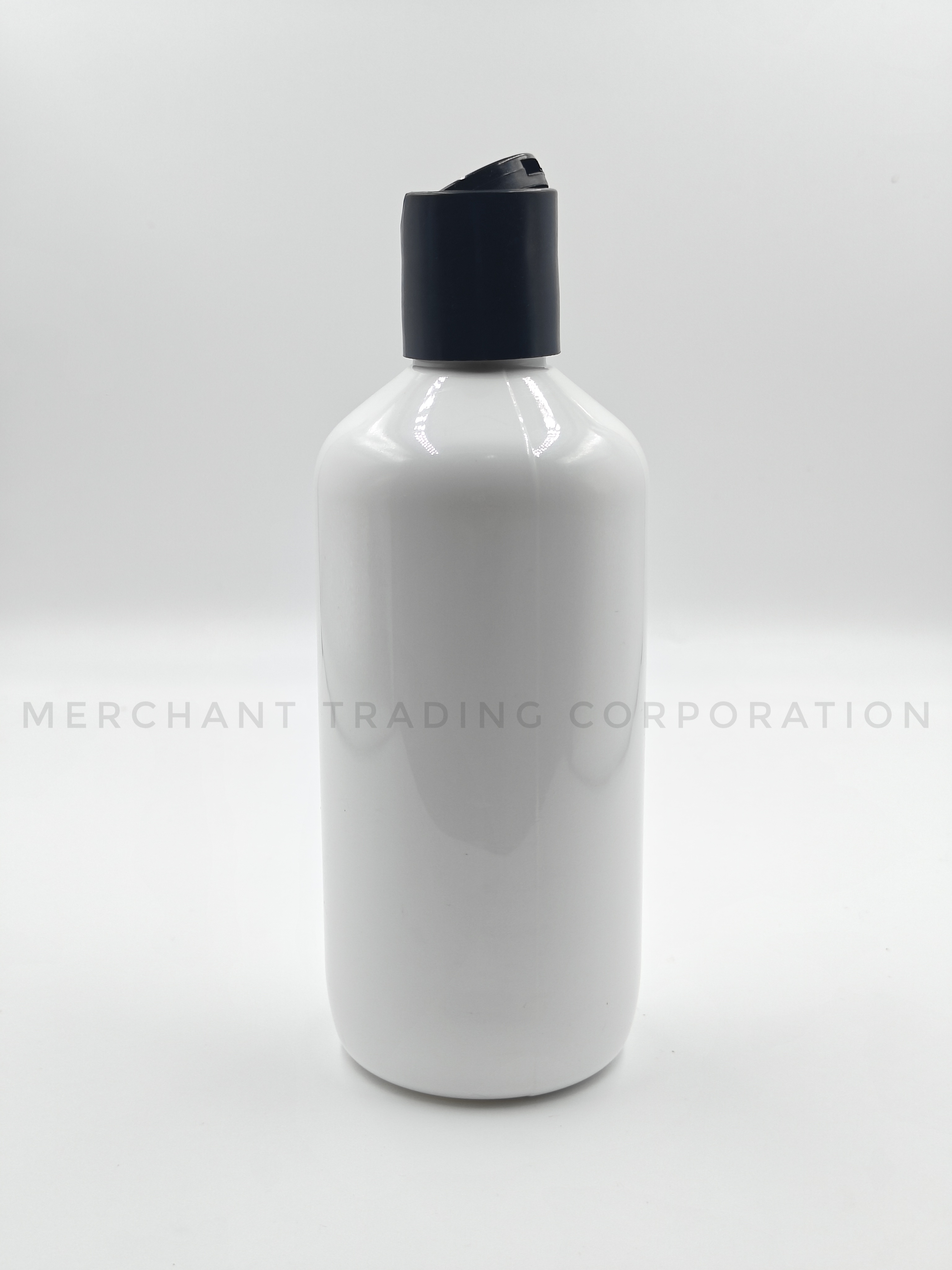 300ml Milky White Boston Pet Bottle