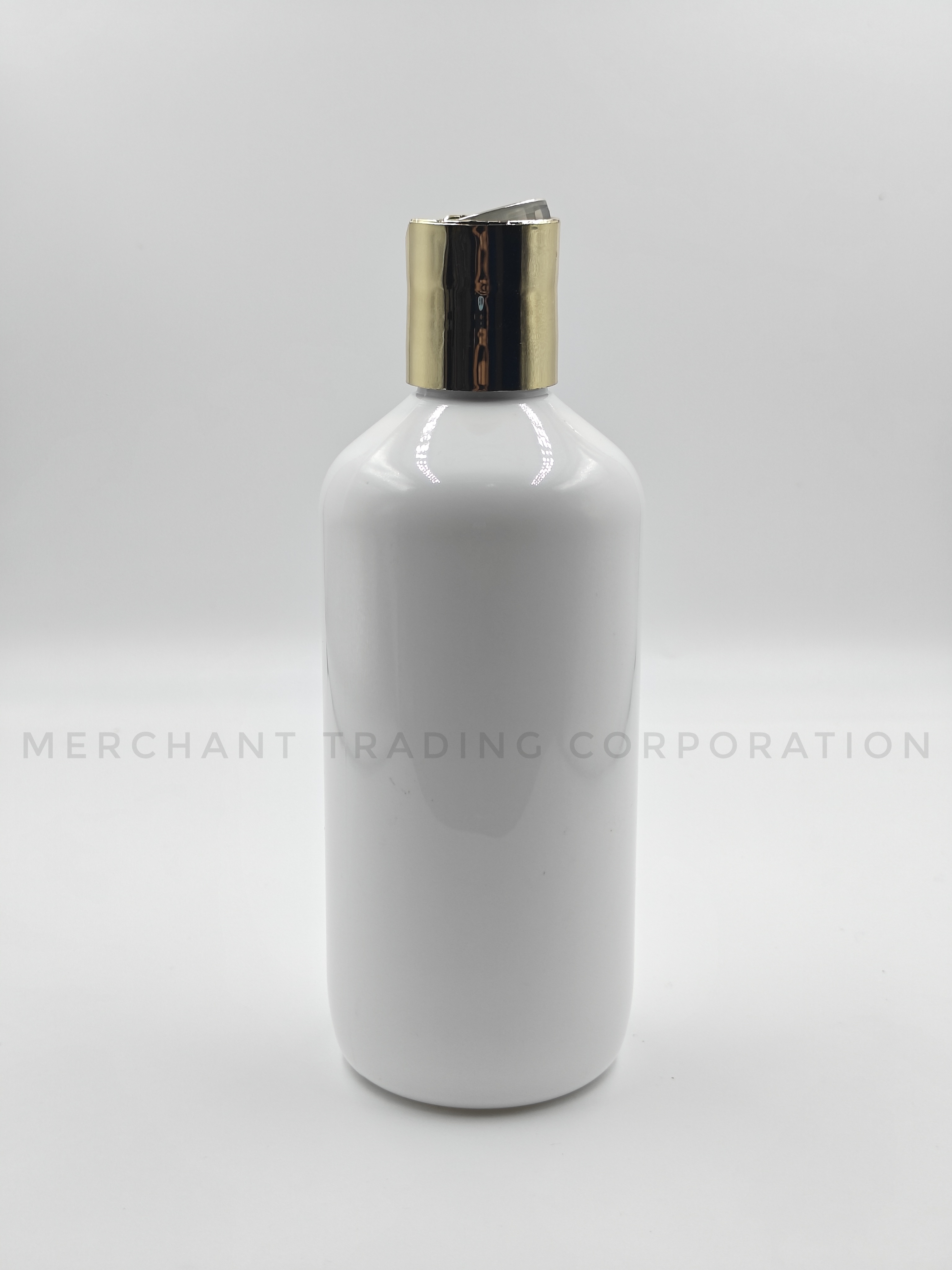300ml Milky White Boston Pet Bottle
