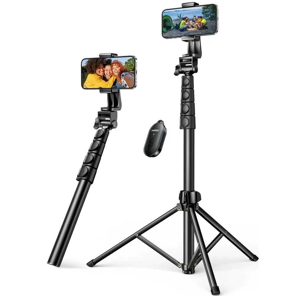 UGREEN Selfie Stick Tripod with Bluetooth Remote – LP586