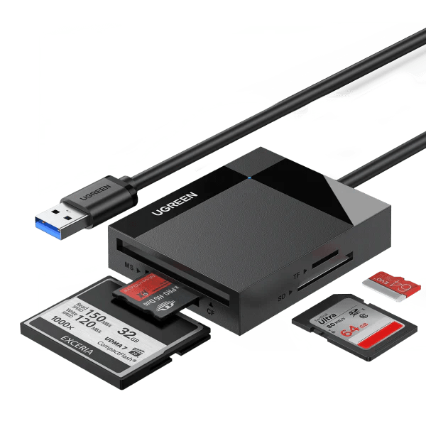 UGREEN USB 3.0 All-in-One Card Reader 50cm – CR125