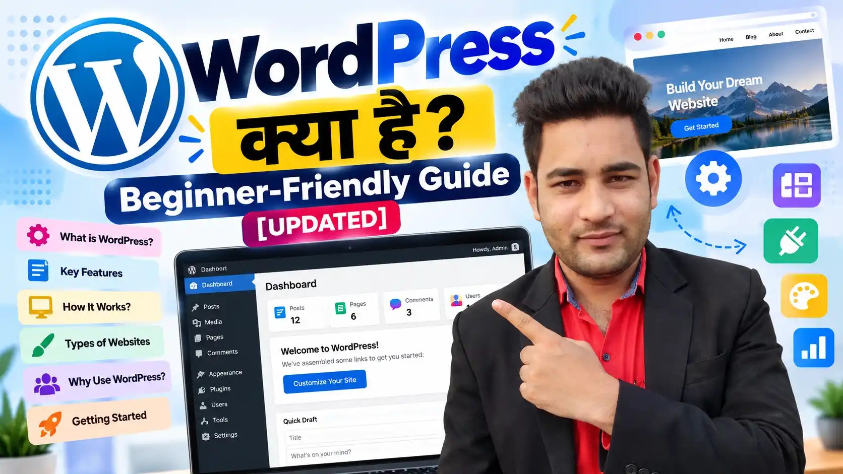 WordPress क्या है? Beginner-Friendly Guide [UPDATED]