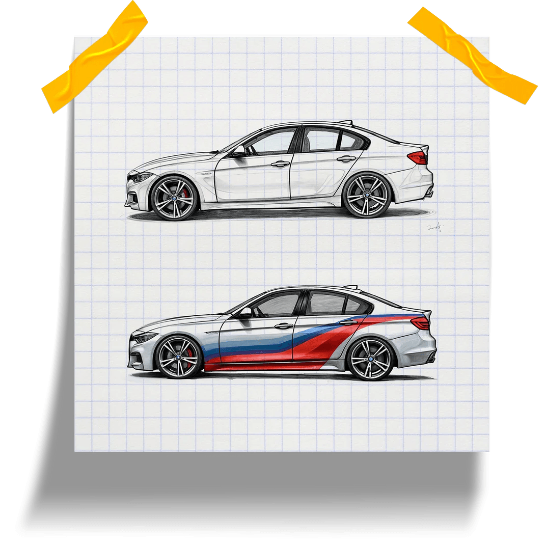 Custom Vinyl Wrap designs and graphics