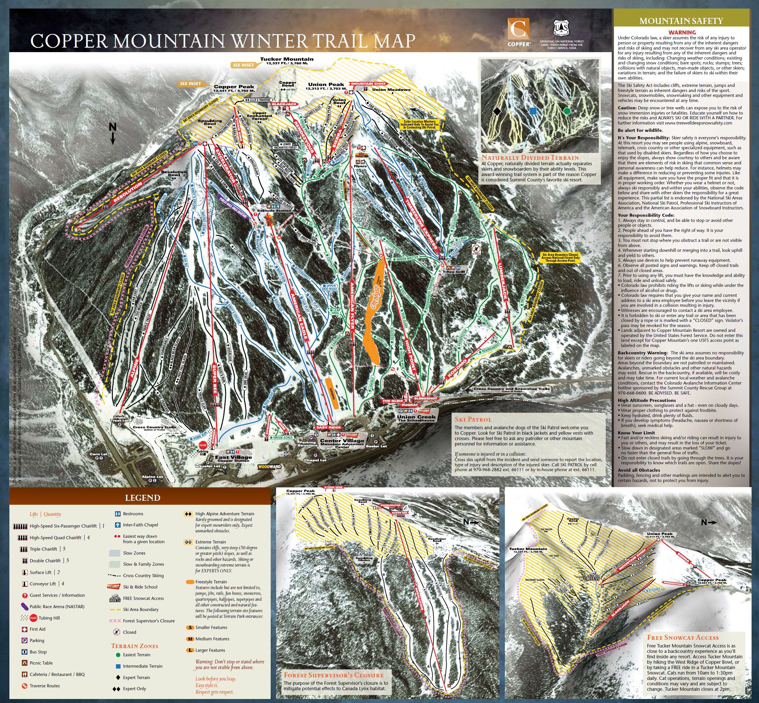 Copper Mountain Map Mountain Town Magazine Copper Mountain Map 