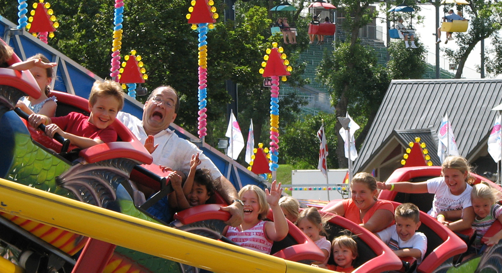 state fair kids roller coaster