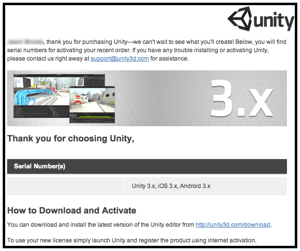 UnityRegistration