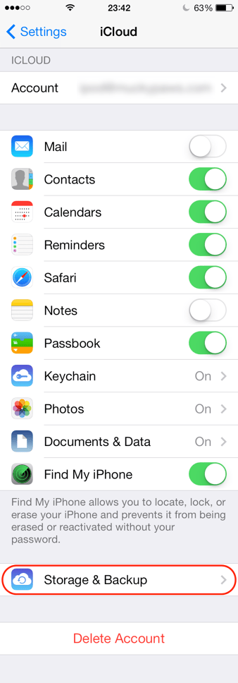 StorageAndBackup