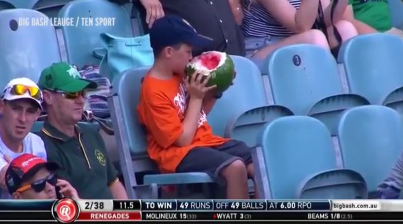 Watermelon boy