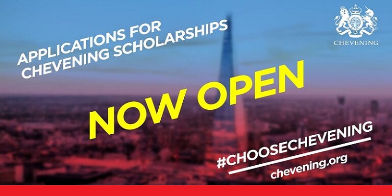 Chevening Scholarship to Study in the UK 2026-2027 (Fully-funded) Deadline: 7 October, 2025