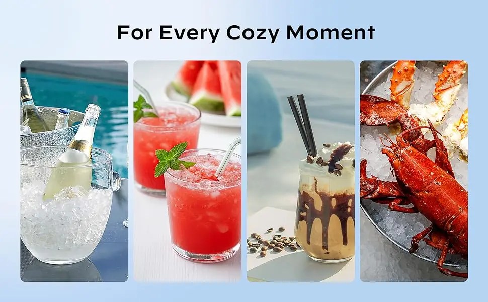 Nugget Countertop Ice Maker | Silonn Chewable Pellet Ice Machine with Self-Cleaning Function - 33lbs/24H