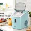 Sf8211d5cf72b401e9575d5915b11aee8p.webp Nugget Countertop Ice Maker | Silonn Chewable Pellet Ice Machine with Self-Cleaning Function - 33lbs/24H