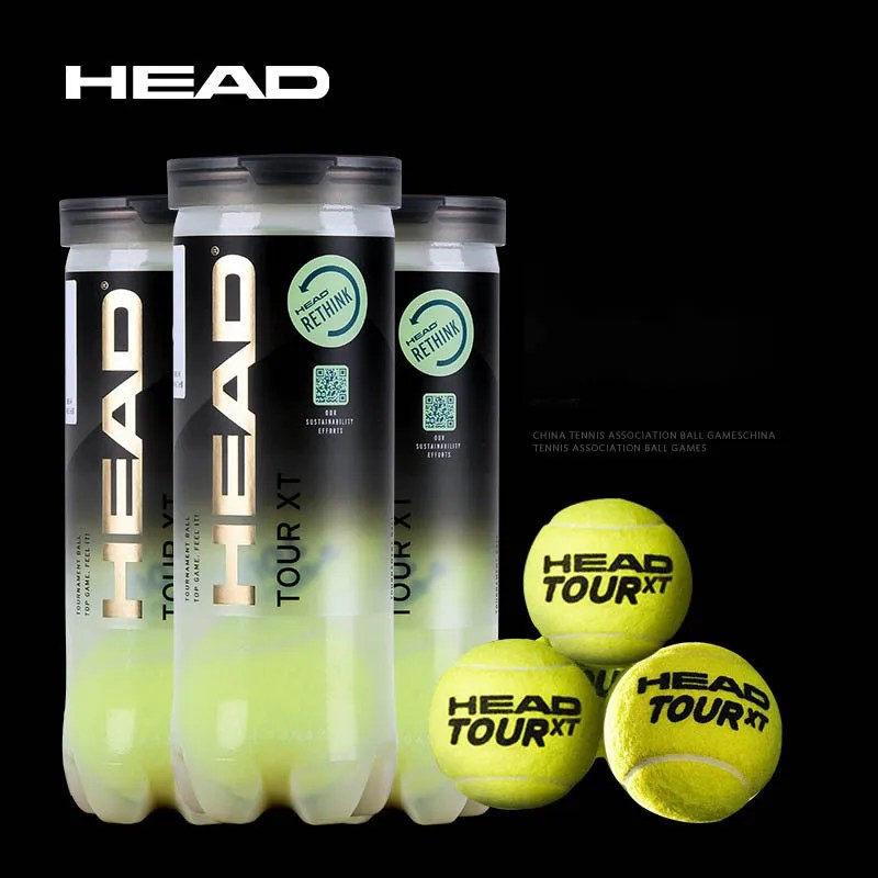 HEAD Professional Tennis 4B Team Tour X Training Balls – High Elasticity & Durable 3B Pro Match Balls