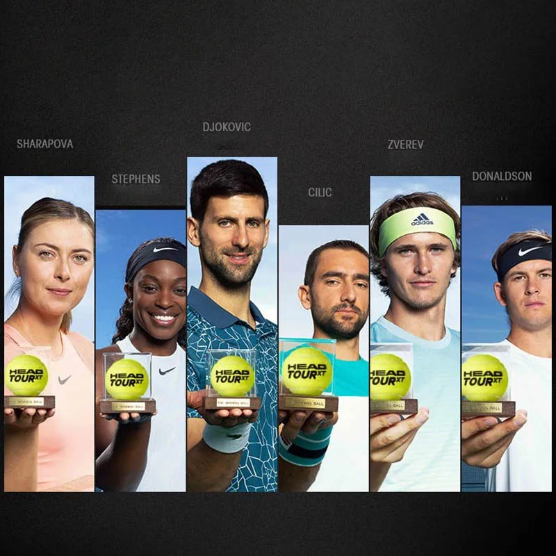 HEAD Professional Tennis 4B Team Tour X Training Balls – High Elasticity & Durable 3B Pro Match Balls