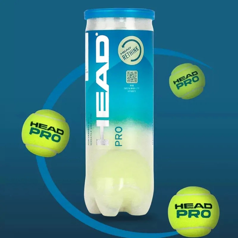 HEAD Professional Tennis 4B Team Tour X Training Balls – High Elasticity & Durable 3B Pro Match Balls