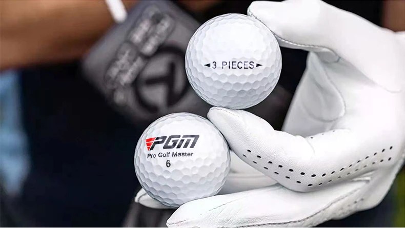 PGM Golf Ball Q002 – 3-Layer High Elasticity Rubber Ball with Superior Backspin