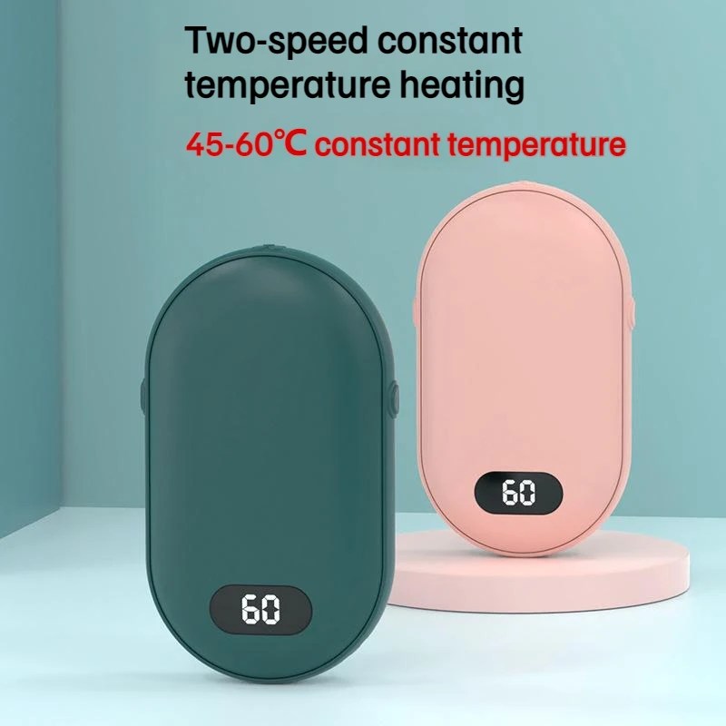 Compact Hand Warmer & Power Bank ‚Äì 2-in-1 USB Rechargeable Winter Essential