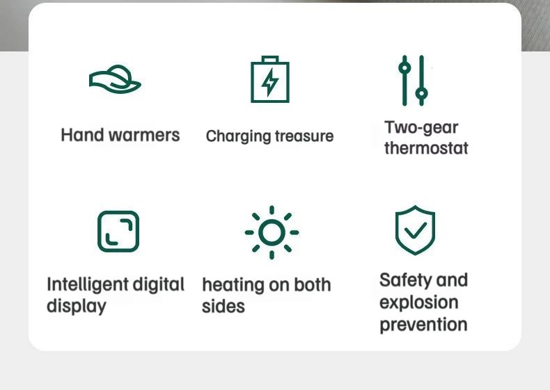 Compact Hand Warmer & Power Bank ‚Äì 2-in-1 USB Rechargeable Winter Essential