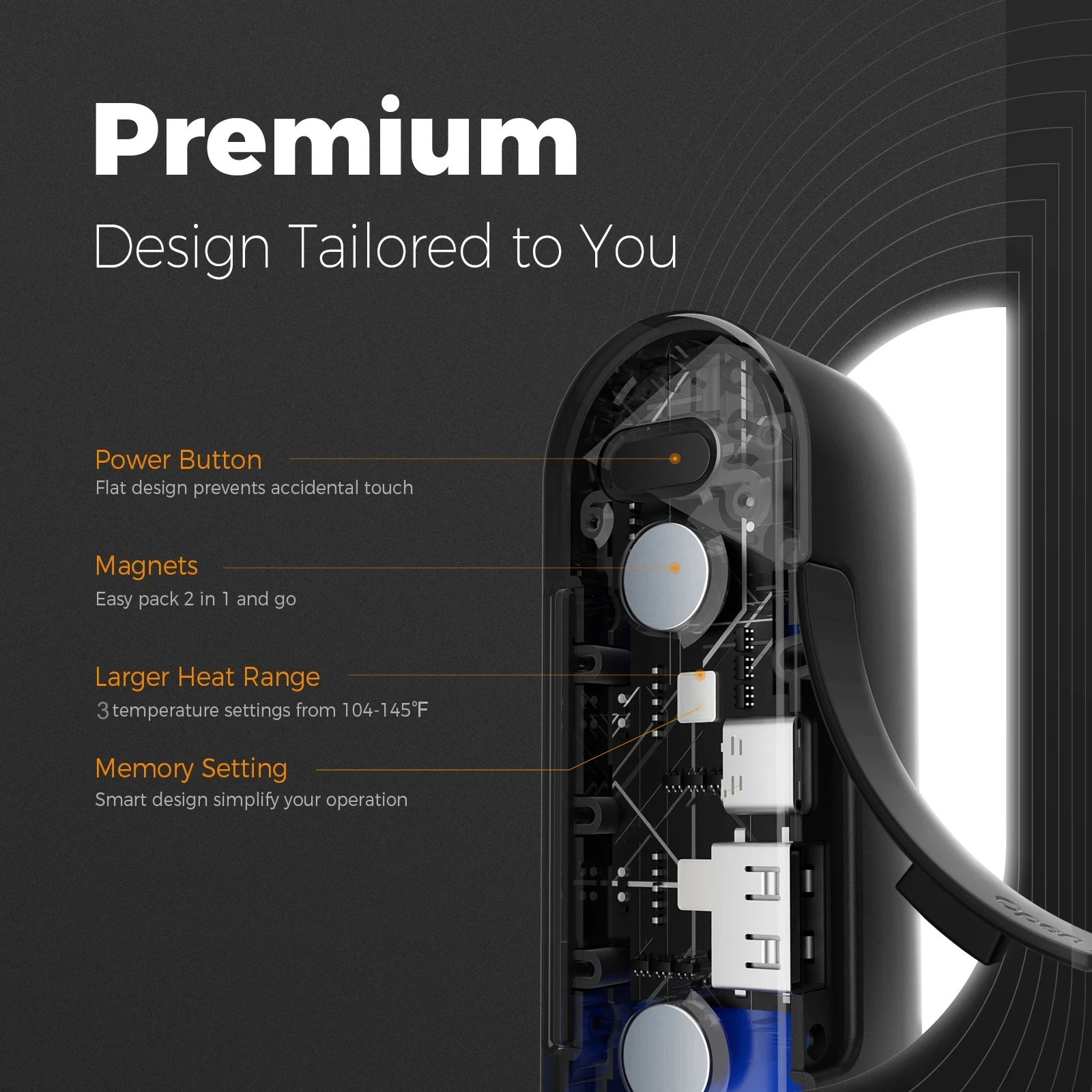 2-in-1 Magnetic Rechargeable Hand Warmers – Portable Electric Pocket Heater & Tech Gift for Outdoors