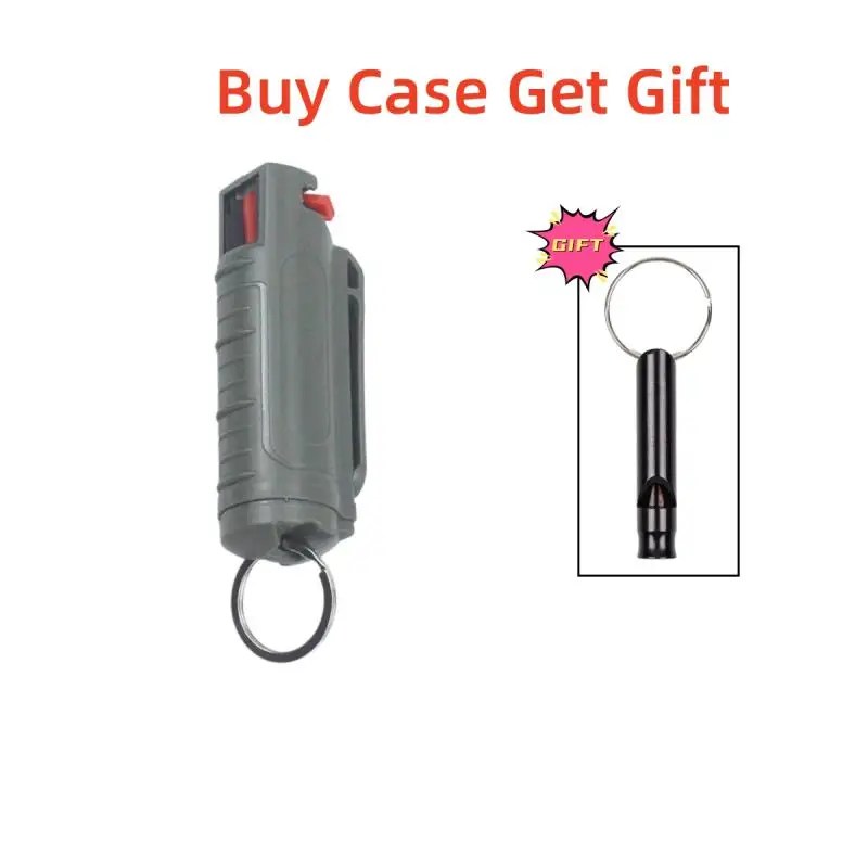 Self-Defense Pepper Spray (20ml) – Compact Plastic Case with Key Ring for Women