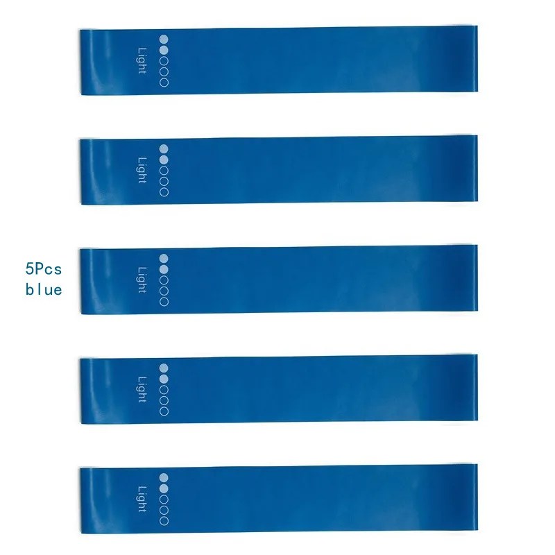 Yoga and Exercise Resistance Bands Set ‚Äì 5 Durable Bands for Strength, Flexibility, and Fitness Training