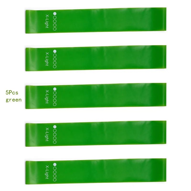 Yoga and Exercise Resistance Bands Set ‚Äì 5 Durable Bands for Strength, Flexibility, and Fitness Training