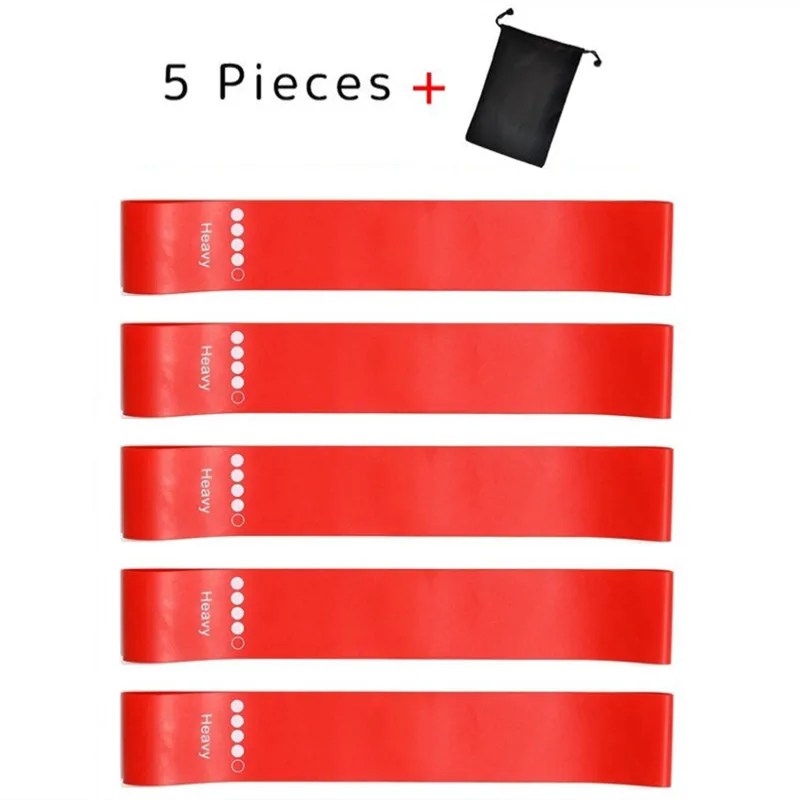 Sbc3e91ef1c0c4c37a7d13c76a4dfa18ak.webp Yoga and Exercise Resistance Bands Set – 5 Durable Bands for Strength, Flexibility, and Fitness Training