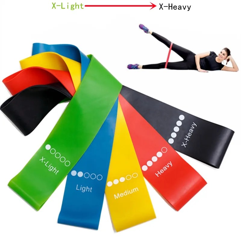 Yoga and Exercise Resistance Bands Set ‚Äì 5 Durable Bands for Strength, Flexibility, and Fitness Training