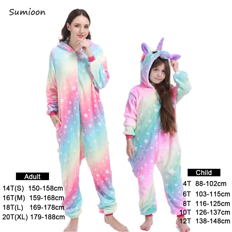 Kigurumi Unicorn & Animal Pajamas for Kids | Warm Winter Onesies & Sleepwear
