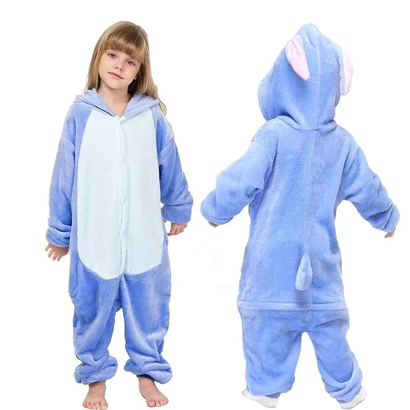 Kigurumi Children‚Äôs Animal Pajamas | Unicorn, Panda, Cat Winter Flannel Pajamas