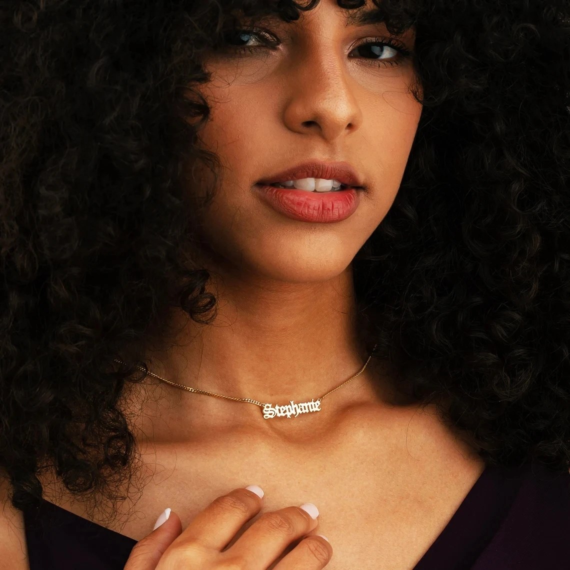 Personalized Name Necklace | 3mm Cuban Chain Stainless Steel Pendant for Men & Women