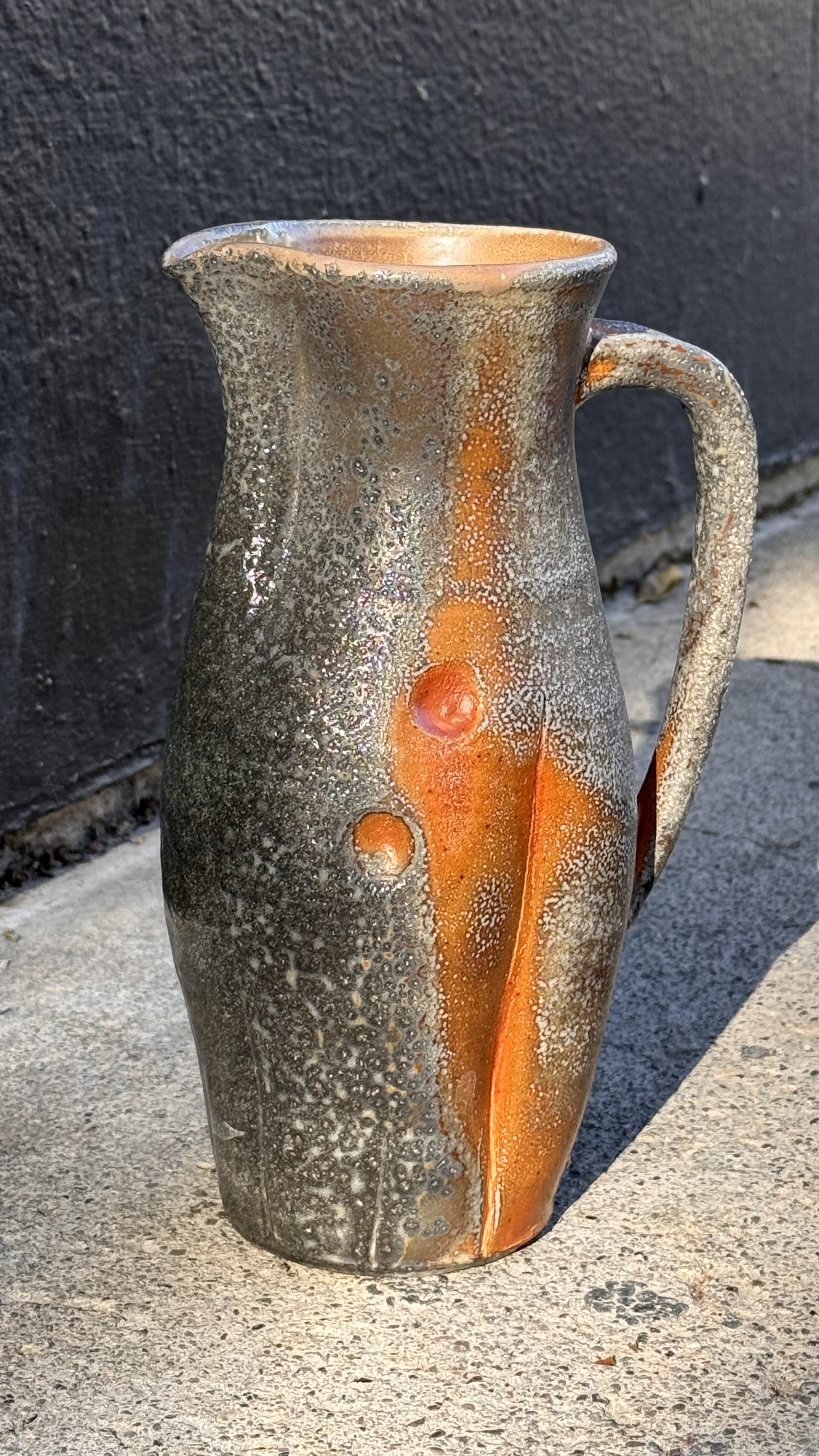 Soda-Fired 10in. Pitcher