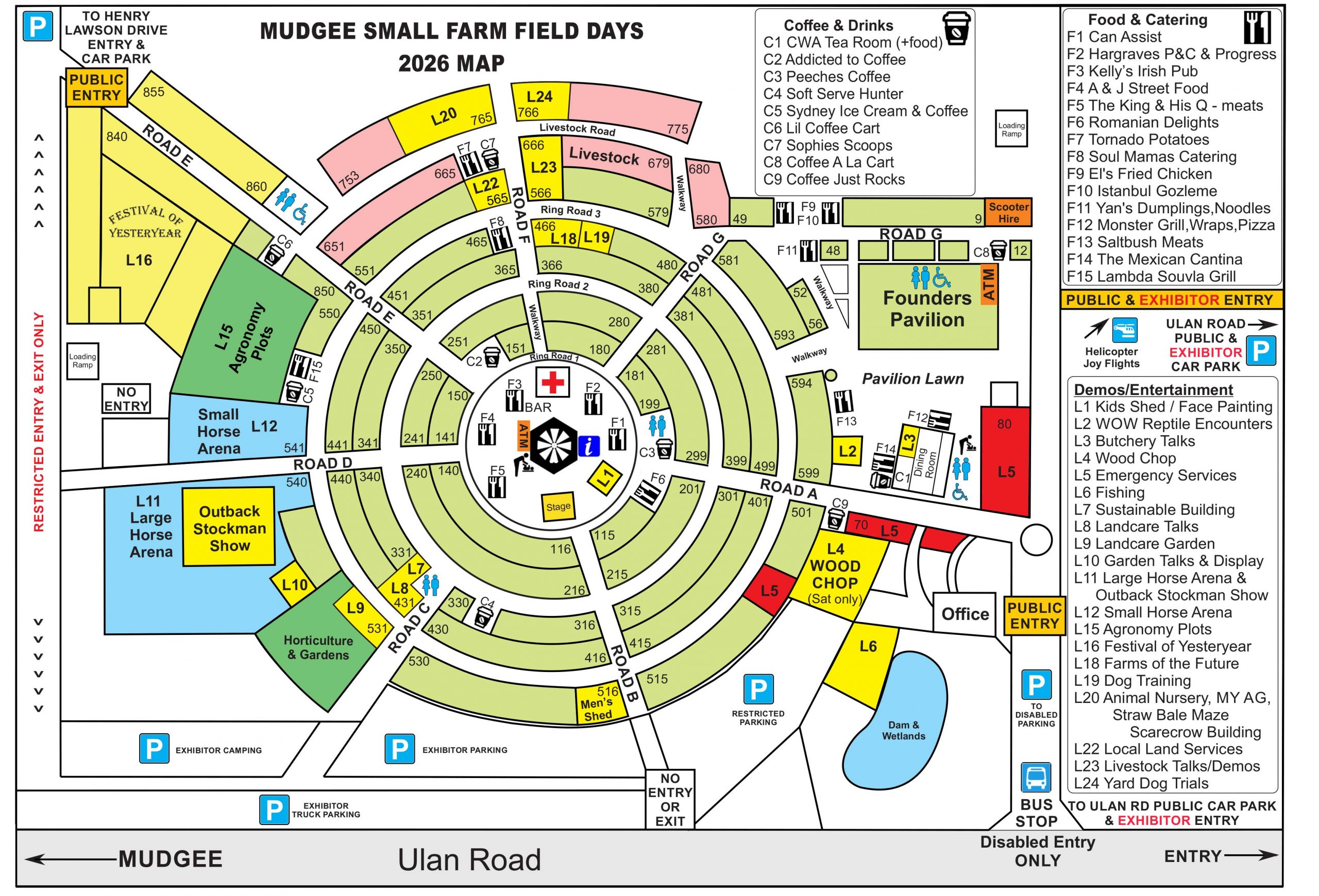 Site Map Mudgee Small Farm Field Days 2026 Map Site Map 290526 Scaled 