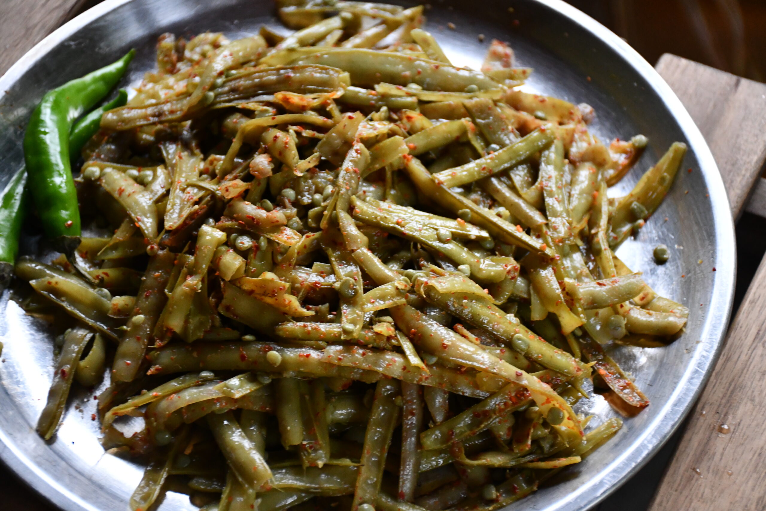 Guar Beans (Cluster Beans) Curry Mudita's Kitchen