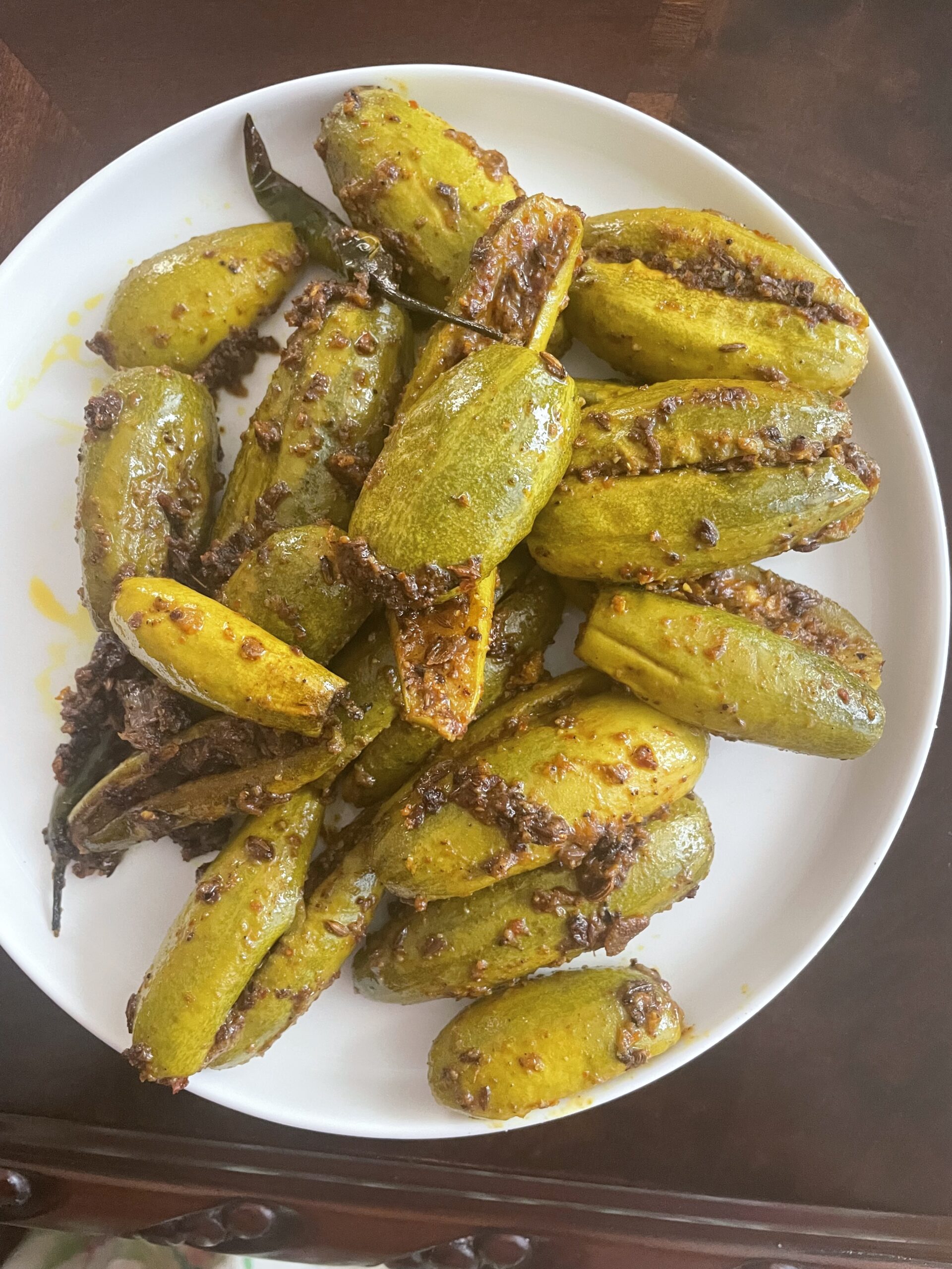 Stuffed Parwal (Pointed Gourd )