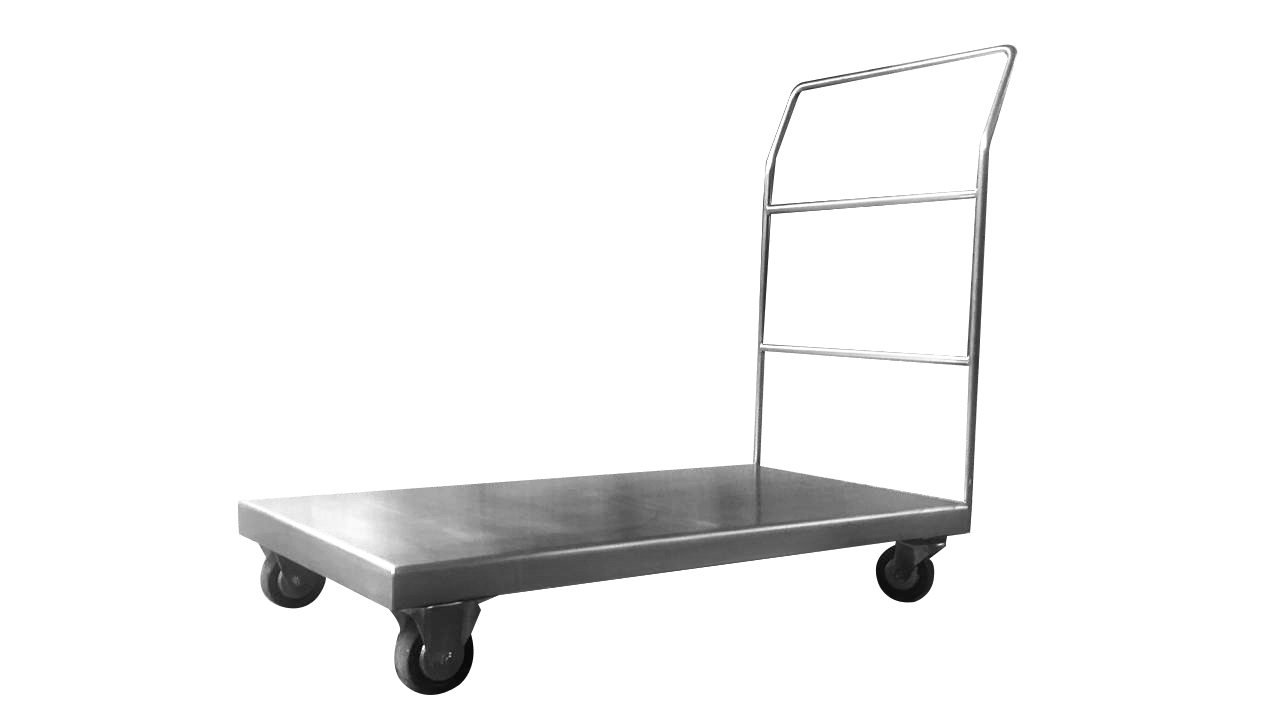Carrito Plataforma de carga - Muebles de acero inoxidable