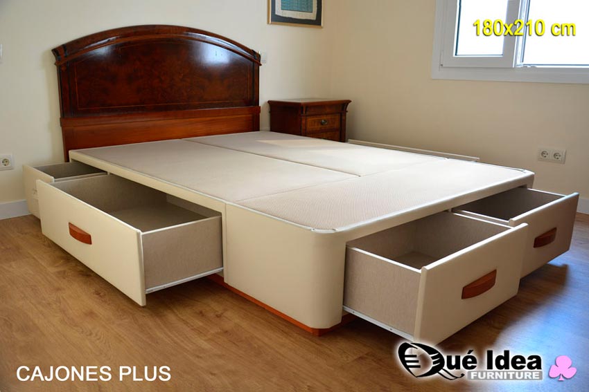 Cama De Matrimonio Con Cajones