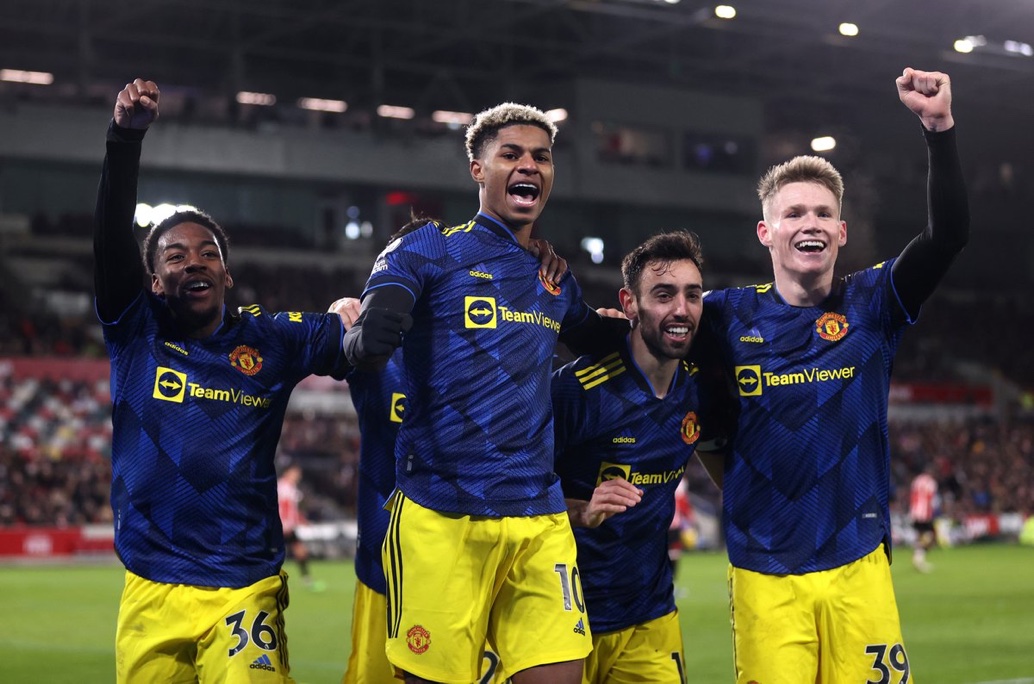 Marcus Rashford Brentford