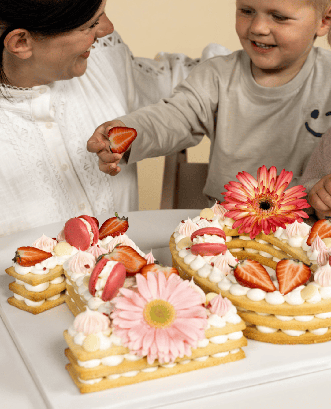 Taart van Muffinmania voor fotoshoot Babypark