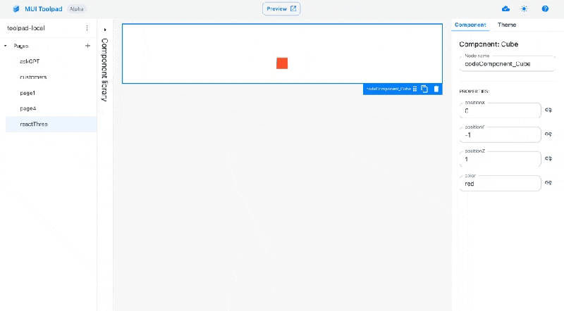 Create A 3d Cube Component Toolpad Studio - Ultra HD Colorful Pictures for Desktop