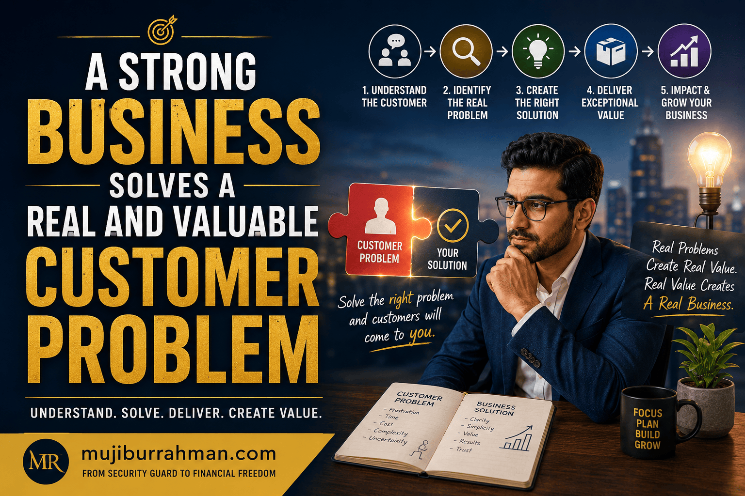 A Strong Business Solves A Real And Valuable Customer Problem