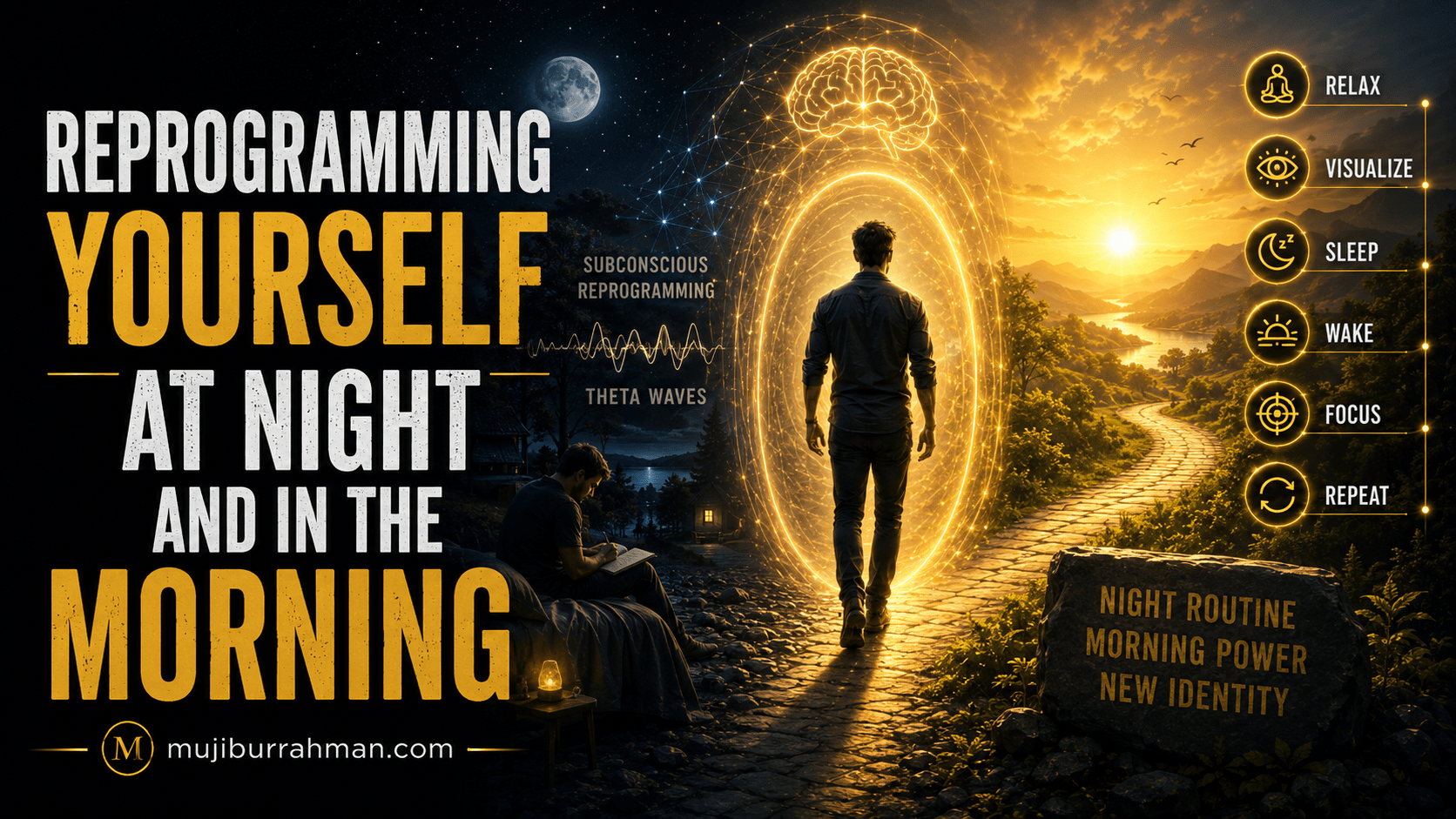 Reprogramming Yourself At Night And In The Morning