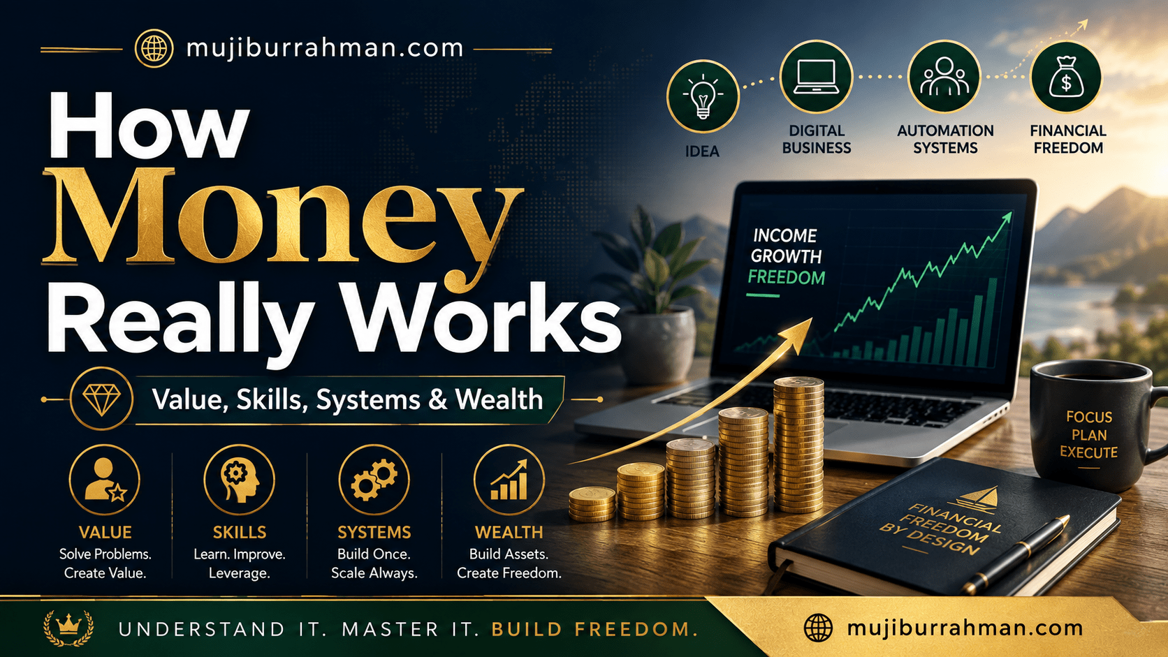 How Money Really Works - A Practical Guide To Creating Value, Building Income And Growing Wealth