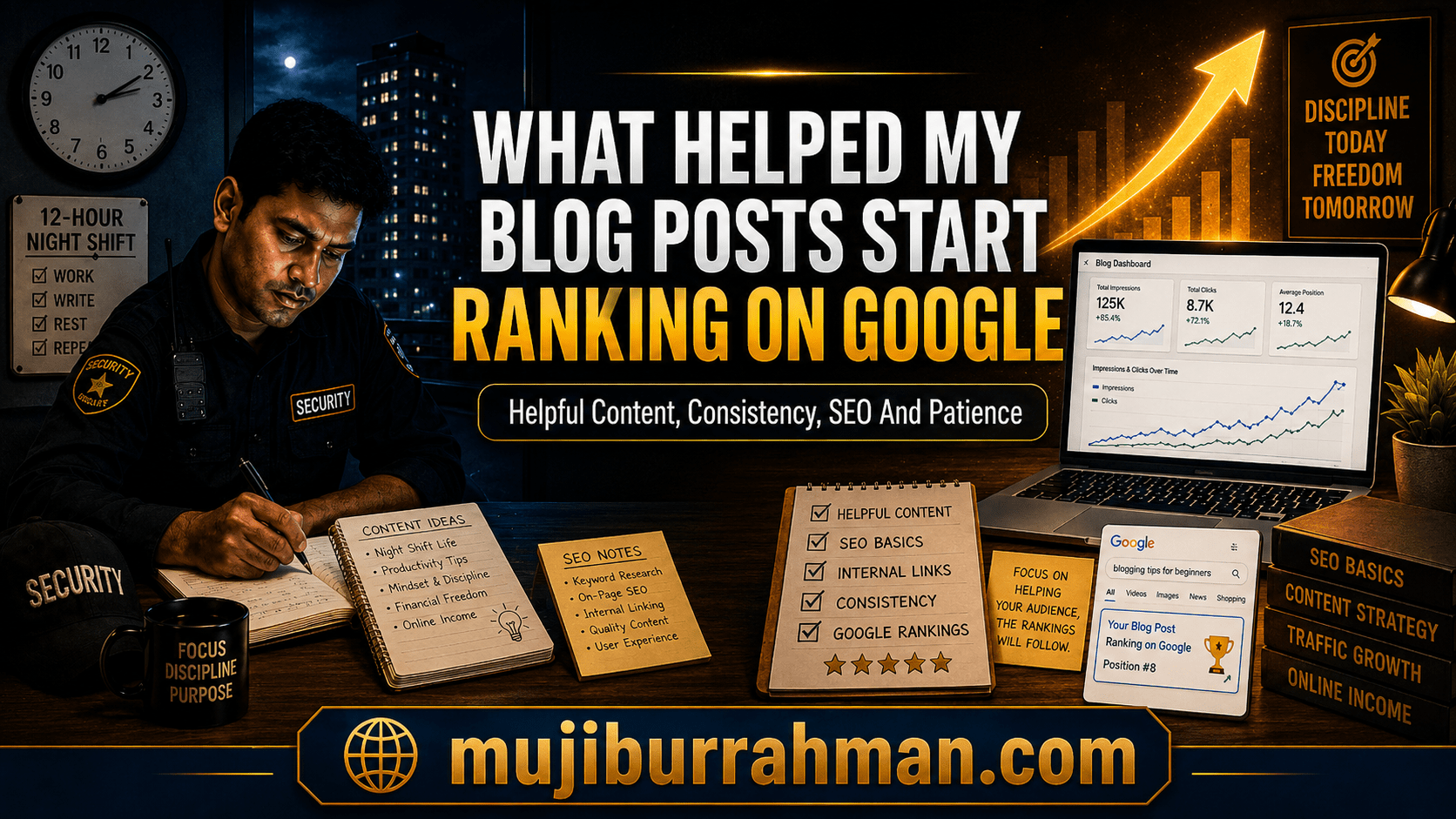 What Helped My Blog Posts Start Ranking On Google