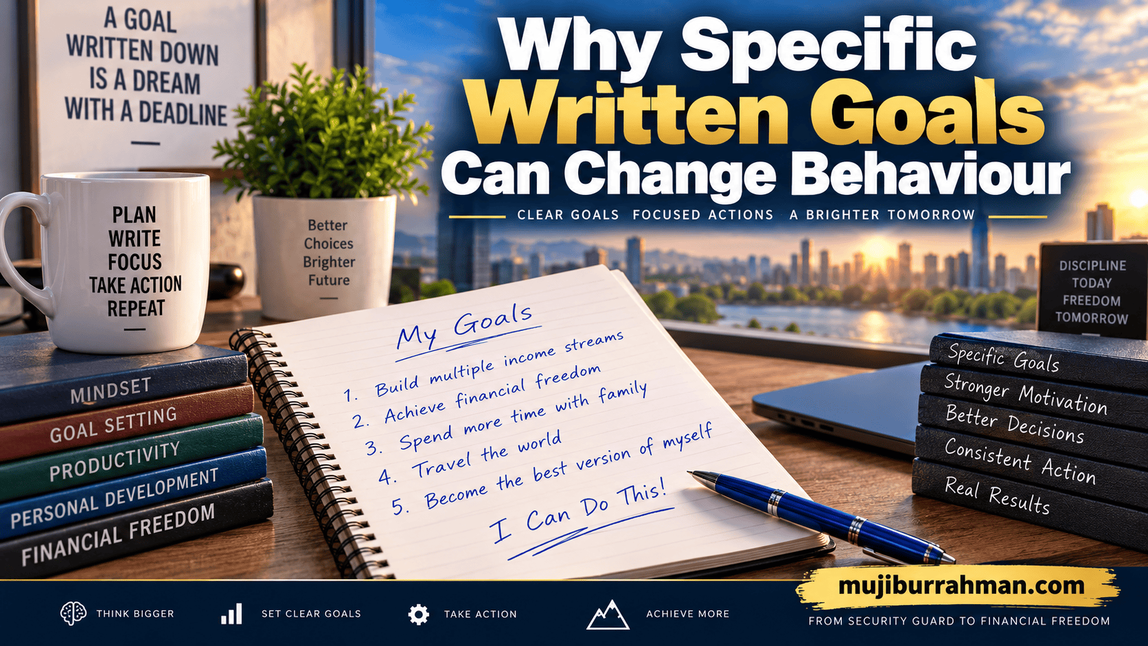 Why Specific Written Goals Can Change Behaviour