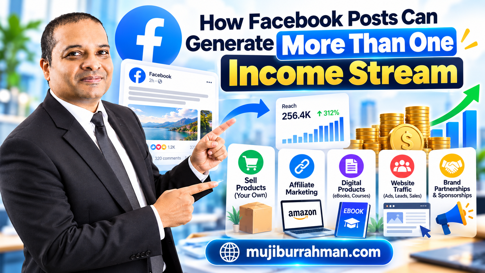 How Facebook Posts Can Generate More Than One Income Stream
