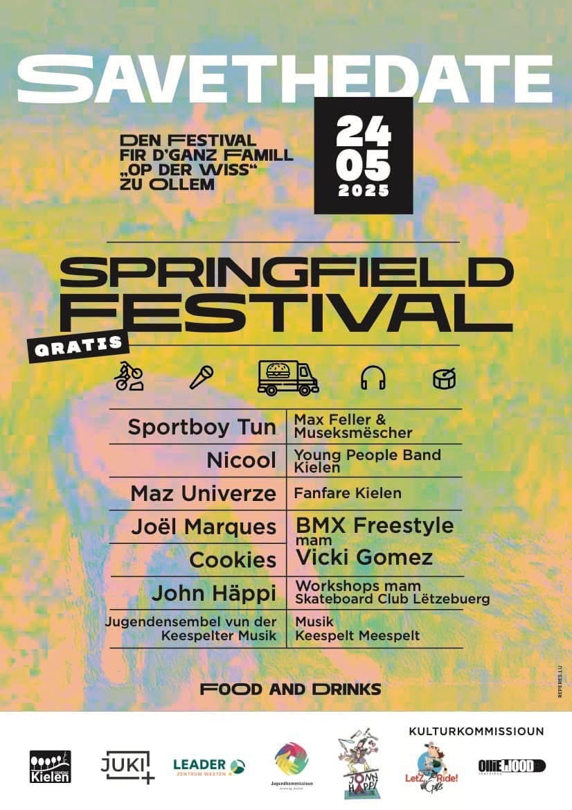 Optrëtt um Springfield Festival