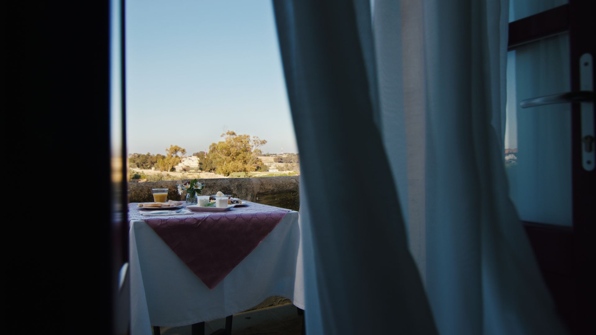 view from the inside of the room