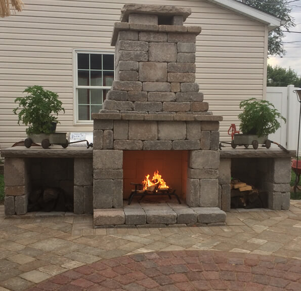 How To Build An Outdoor Fireplace Step By Step Guide Buildwithroman